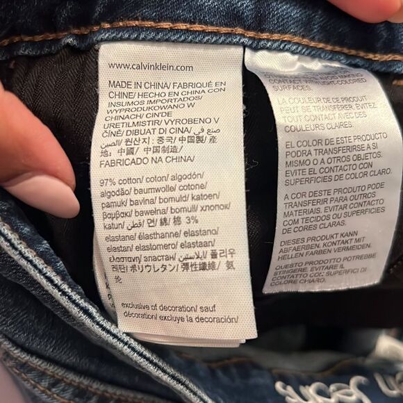 Calvin Klein Slim Boyfriend Jeans Med Wash size 31 - Picture 5 of 5